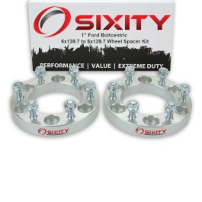 Sixity 2 pc 1" Thick Wheel Spacers - Ford Courier - 6x139.7mm