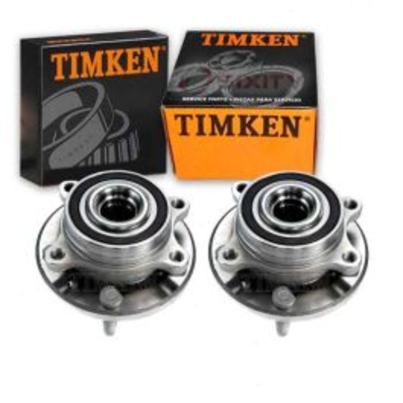 2 pc Timken Front Wheel Bearing Hub Assemblys for 2010-2018 Ford Taurus