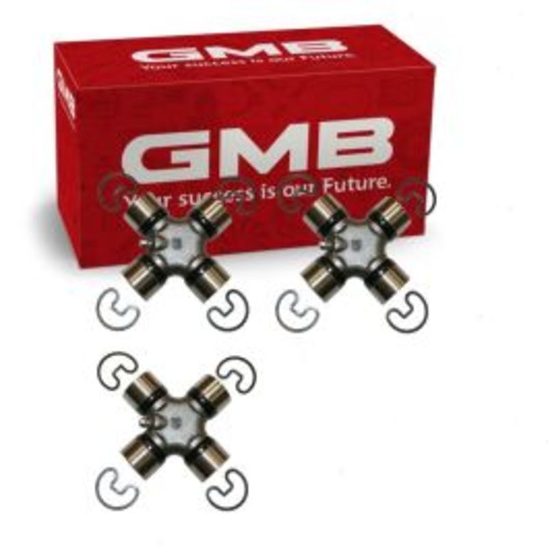 3 pc GMB Rear Shaft All Universal Joints for 1993-2004 Jeep Grand Cherokee 4.0L 4.7L L6 V8