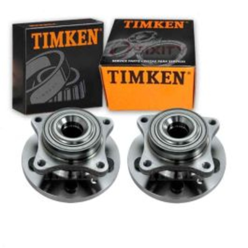 2 pc Timken Front Wheel Bearing Hub Assemblys for 2005-2009 Land Rover LR3