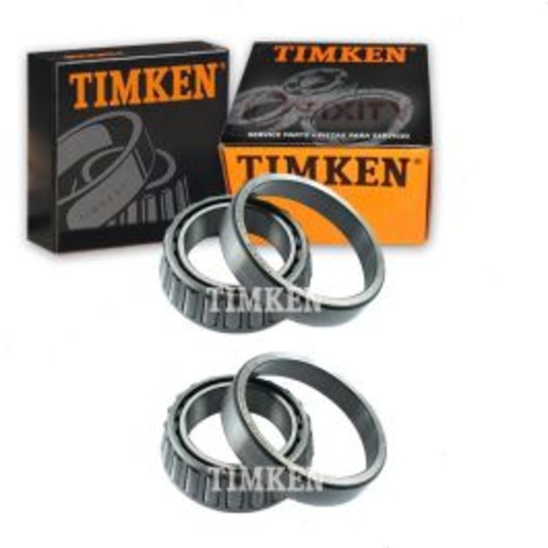 2 pc Timken Rear Outer Wheel Bearing and Race Sets for 2011-2018 Ram 3500