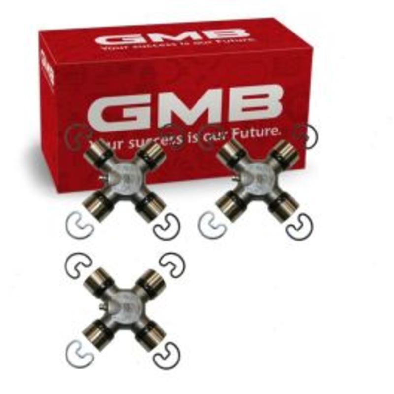 3 pc GMB Rear Shaft All Universal Joints for 1999-2000 Chevrolet C2500