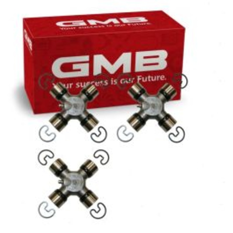 3 pc GMB Rear Shaft All Universal Joints for 1999-2002 Dodge Ram 3500