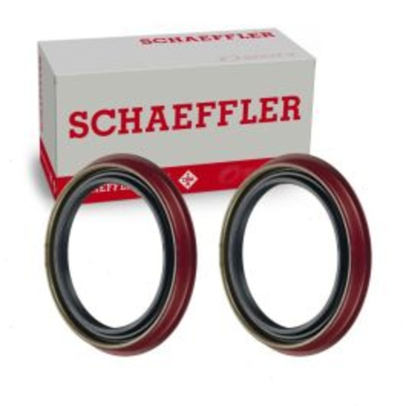2 pc Schaeffler Front Wheel Seals for 1987-1991 GMC R1500 Suburban