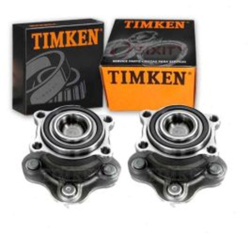 2 pc Timken Rear Wheel Bearing Hub Assemblys for 2013 Infiniti JX35