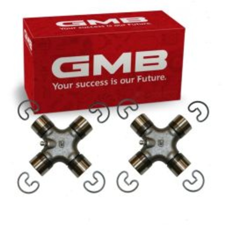 2 pc GMB Rear Shaft All Universal Joints for 2000-2010 Dodge Dakota