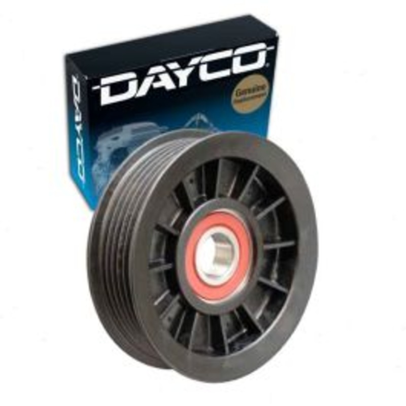 Dayco Grooved Pulley Drive Belt Idler Pulley for 1987-1990 Jeep Wagoneer 4.0L L6