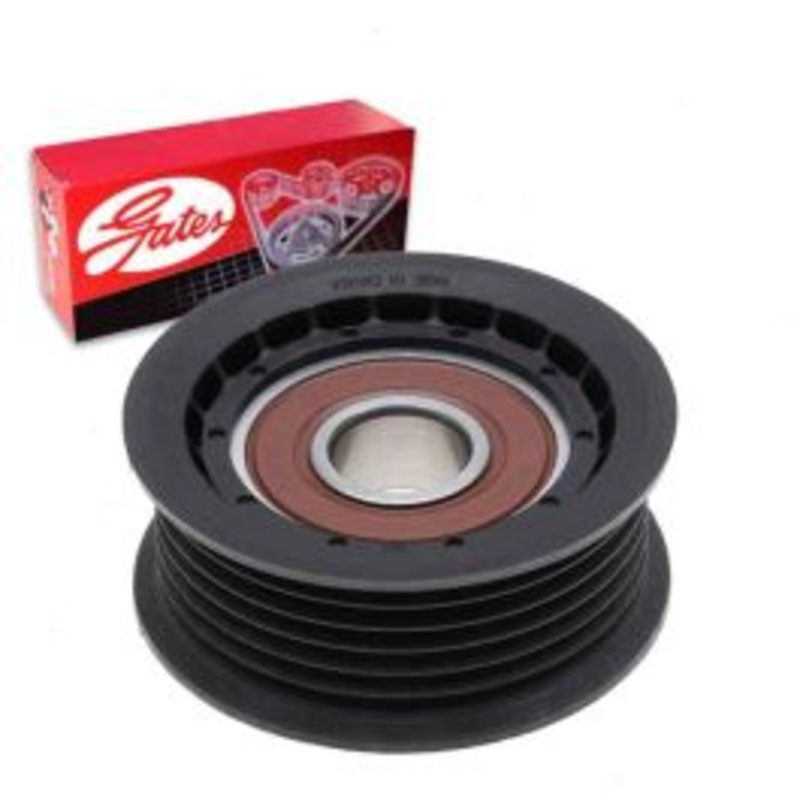 Gates DriveAlign Drive Belt Idler Pulley for 1999-2003 Mercedes-Benz CLK430 4.3L V8