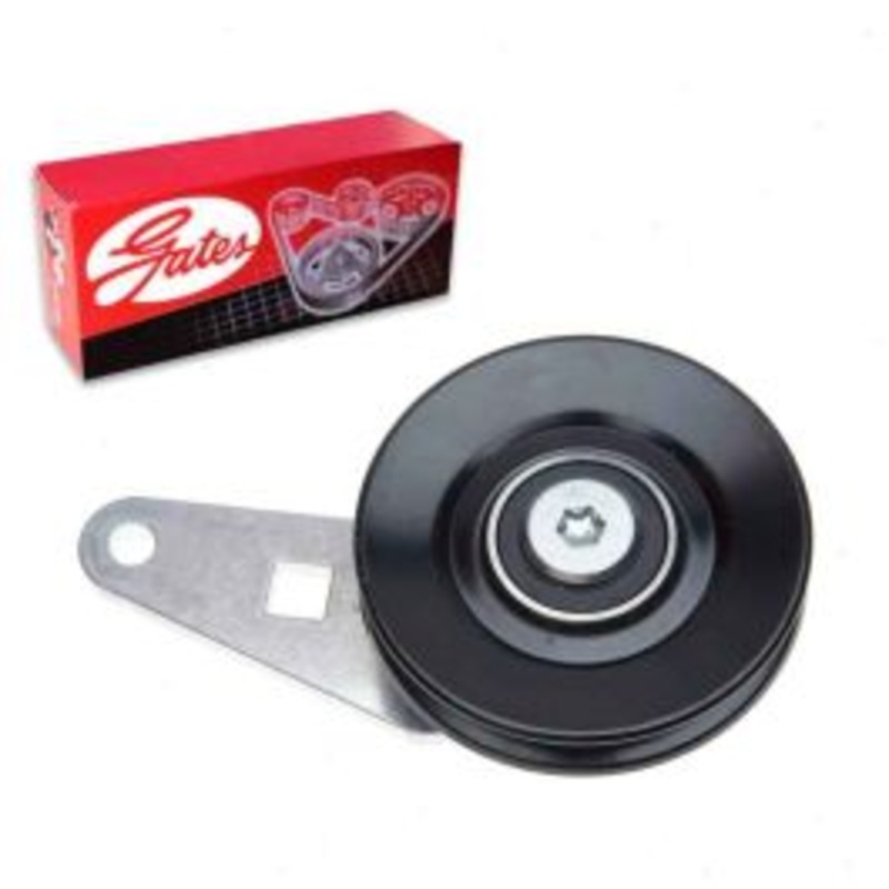 Gates DriveAlign Drive Belt Idler Pulley for 1986 Ford F-200 5.0L 5.8L V8