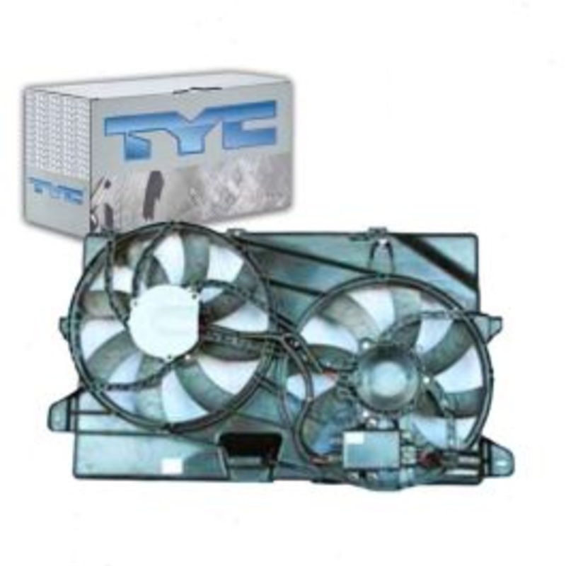 TYC 622040 Dual Radiator & Condenser Fan Assembly