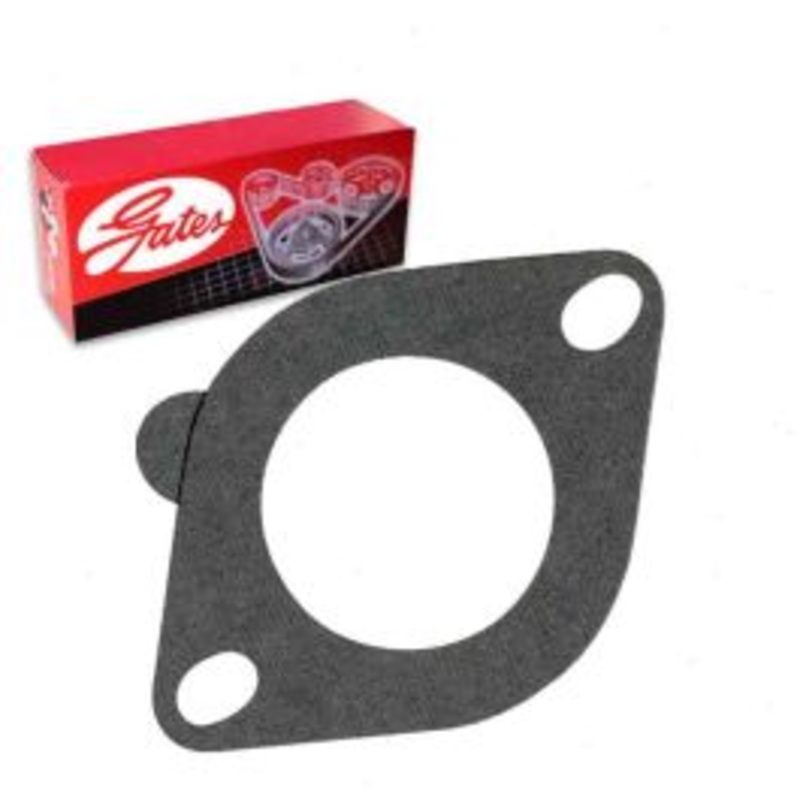 Gates Coolant Thermostat Housing Gasket for 1967-1974 GMC C25 C2500 Pickup 4.1L 4.6L 4.8L 5.0L 5.3L 5.4L 5.7L 6.5L 6.6L 7.4L L6 V6 V8