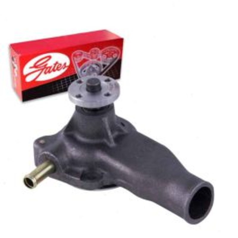 Gates Engine Water Pump for 1969-1977 Ford E-100 Econoline 3.9L 4.9L L6