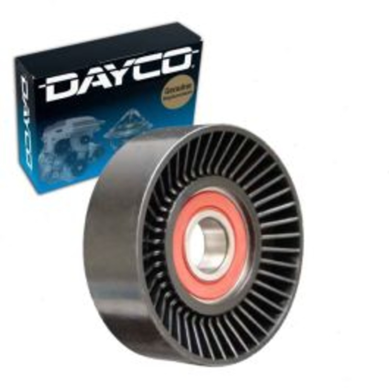 Dayco Drive Belt Idler Pulley for 1990-1996 Ford E-150 Econoline 4.9L 5.0L 5.8L L6 V8