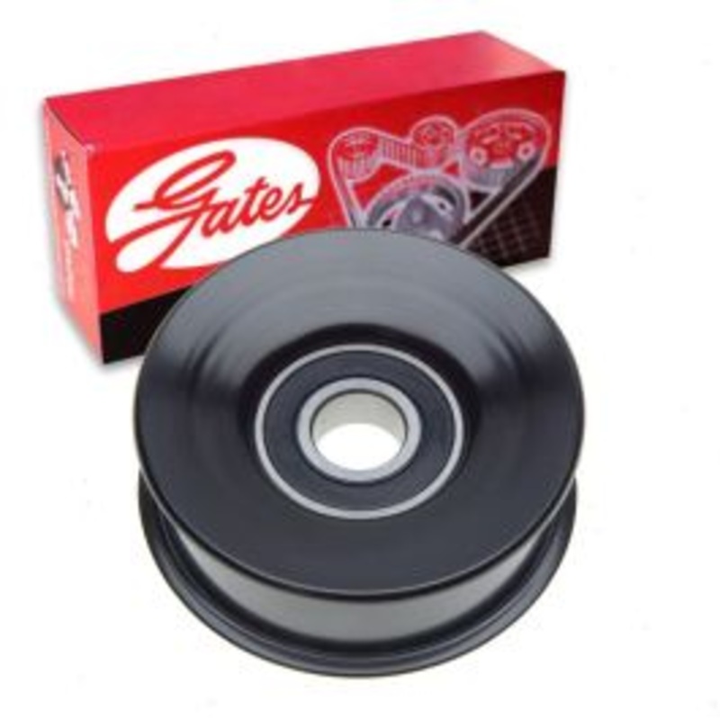 Gates DriveAlign Drive Belt Idler Pulley for 2000-2009 Jaguar Vanden Plas 4.0L 4.2L V8