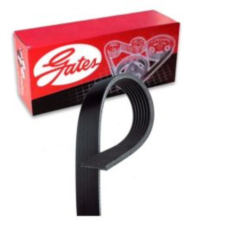 Gates Micro-V Serpentine Belt for 1994 Ford F-350 7.3L V8