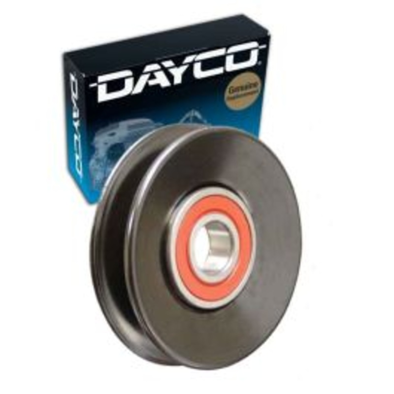 Dayco Drive Belt Idler Pulley for 1985-1986 GMC G1500 4.3L 5.0L 5.7L V6 V8