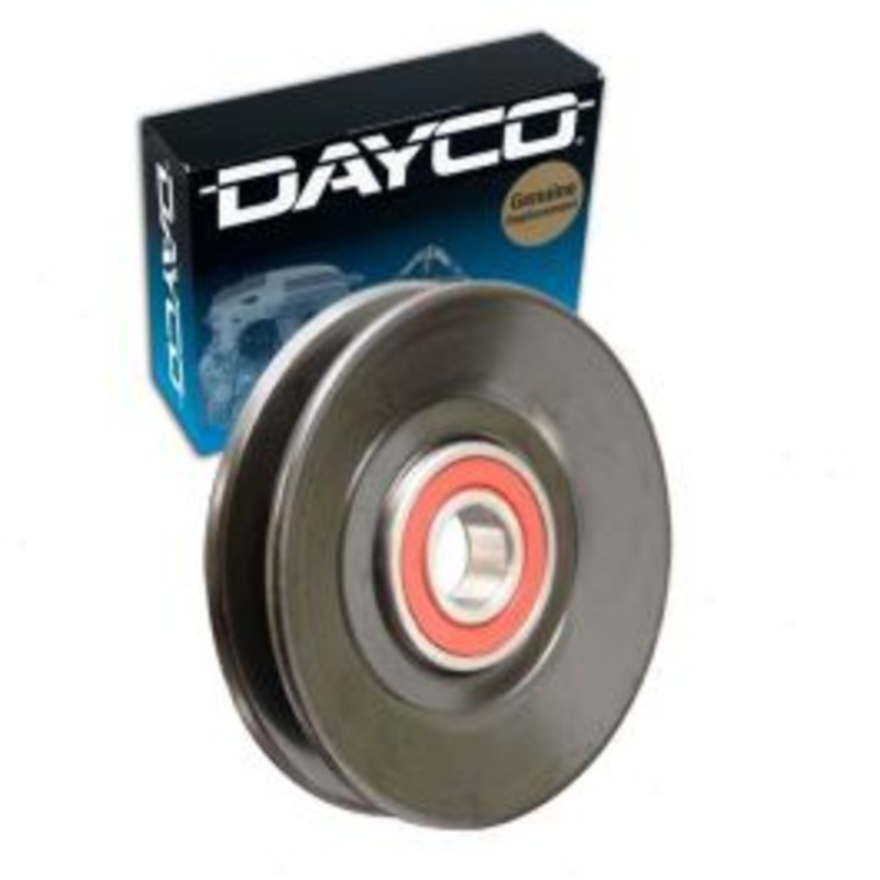 Dayco Drive Belt Idler Pulley for 1975-1996 Ford E-350 Econoline 4.9L 5.0L 5.8L 6.6L 7.3L 7.5L L6 V8