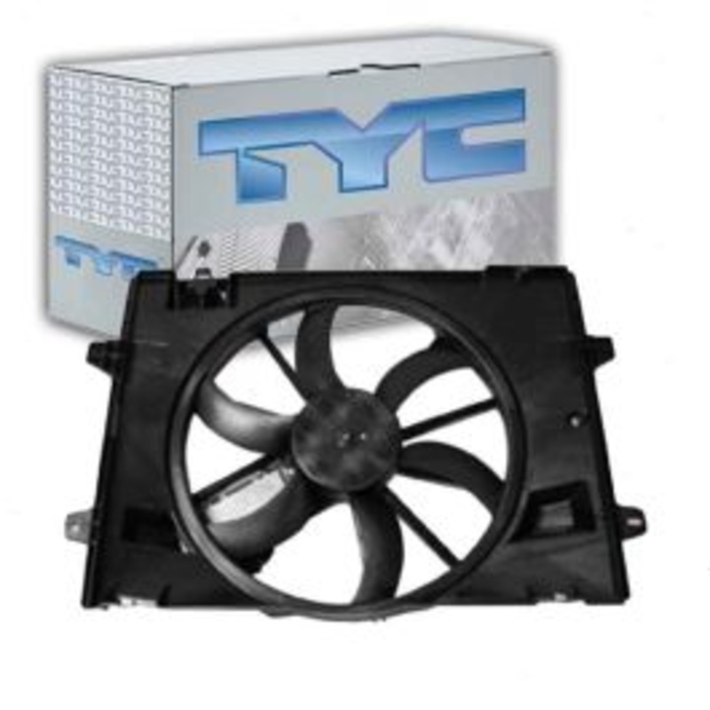 TYC Dual Radiator & Condenser Fan Assembly for 2006-2011 Lincoln Town Car