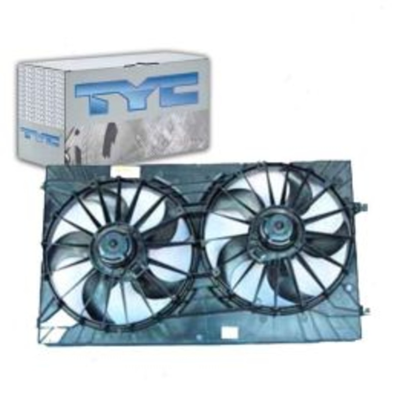 TYC Dual Radiator & Condenser Fan Assembly for 2007-2016 Jeep Patriot