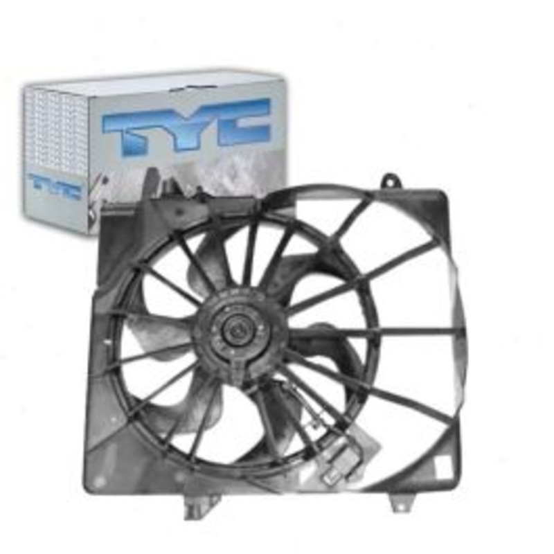 TYC Dual Radiator & Condenser Fan Assembly for 2007-2011 Dodge Nitro