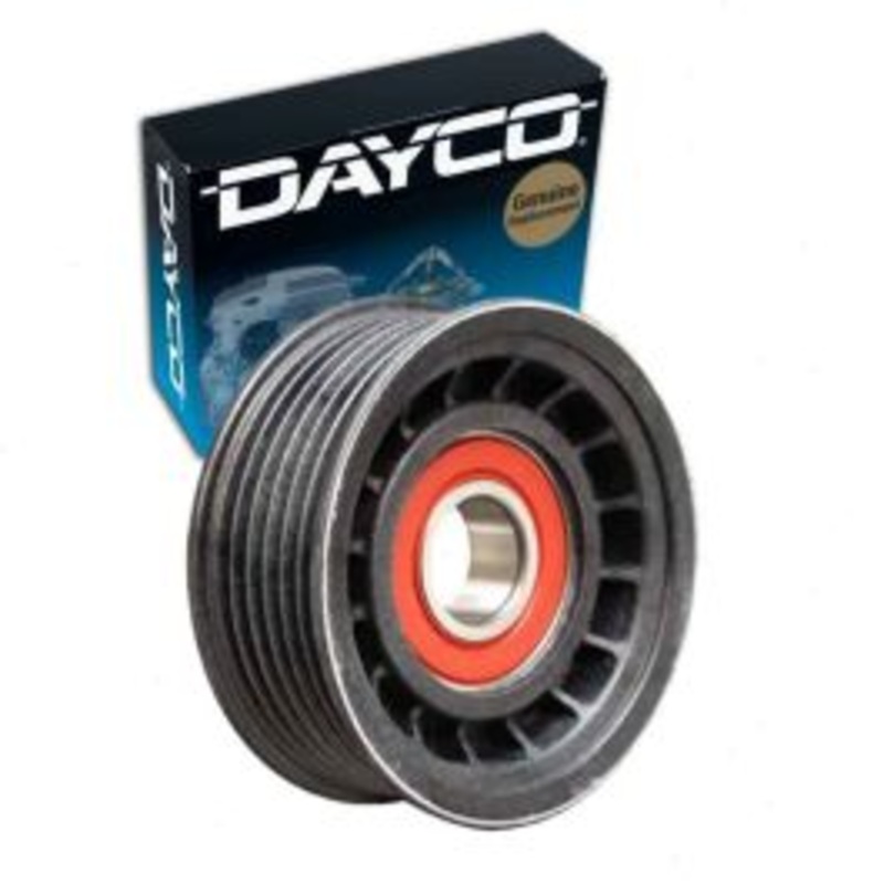 Dayco AC Bypass Drive Belt Idler Pulley for 1996 GMC C2500 Suburban 5.7L 7.4L V8
