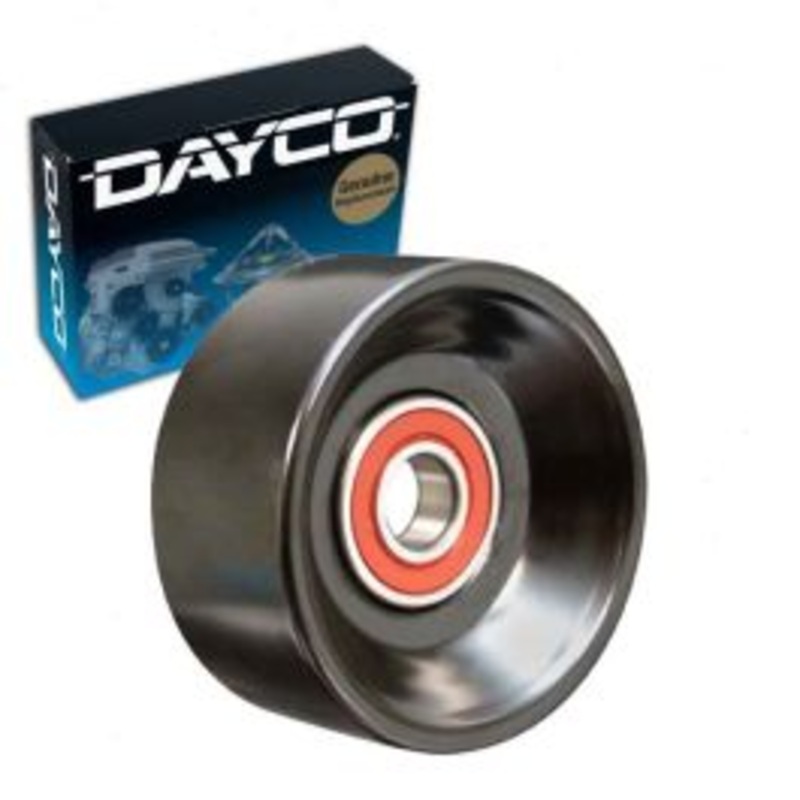 Dayco Smooth Pulley Drive Belt Idler Pulley for 2003 Ford E-150 Club Wagon 4.2L V6