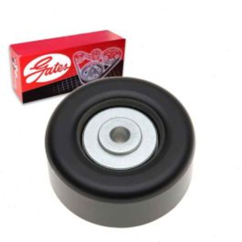 Gates DriveAlign Lower Drive Belt Idler Pulley for 2006 Hummer H1 6.6L V8