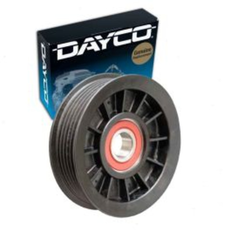 Dayco Drive Belt Idler Pulley for 1990 Chevrolet V2500 Suburban 7.4L V8