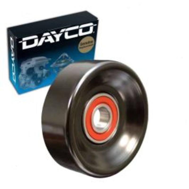 Dayco Smooth Pulley Drive Belt Idler Pulley for 1992-1996 GMC G3500 4.3L 5.7L V6 V8