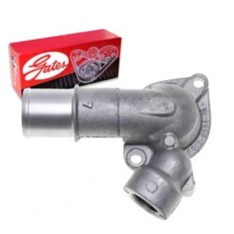 Gates Engine Coolant Water Outlet for 1990-1996 Ford F-250 4.9L L6 V8