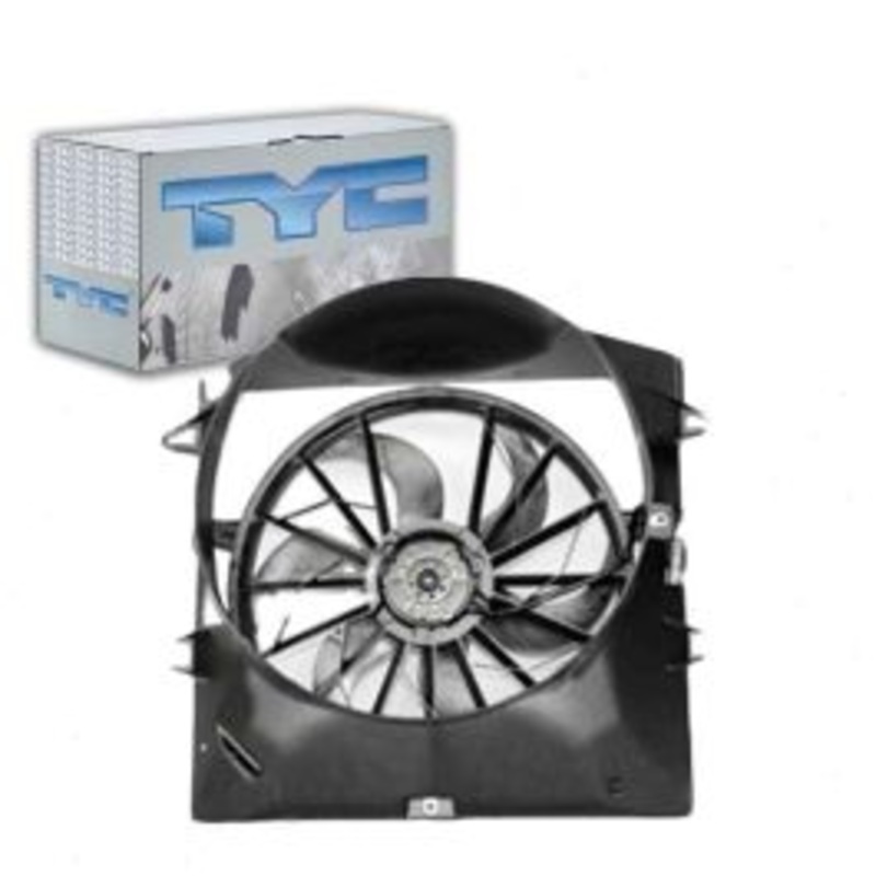 TYC 620200 Dual Radiator & Condenser Fan Assembly