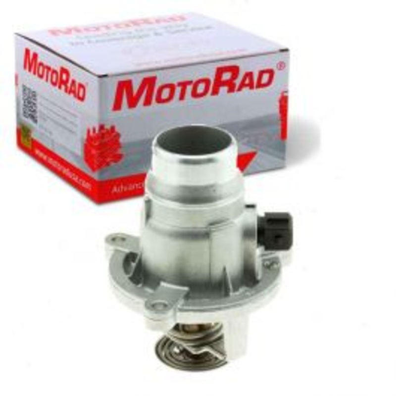 MotoRad Coolant Thermostat Housing Assembly for 2006-2015 BMW 750Li