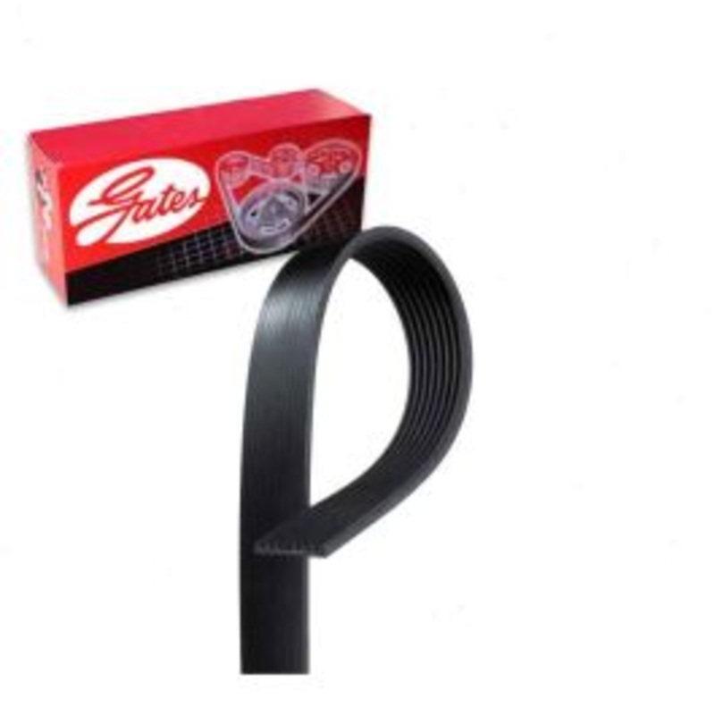 Gates Micro-V Serpentine Belt for 2013-2015 BMW 740Li 3.0L L6