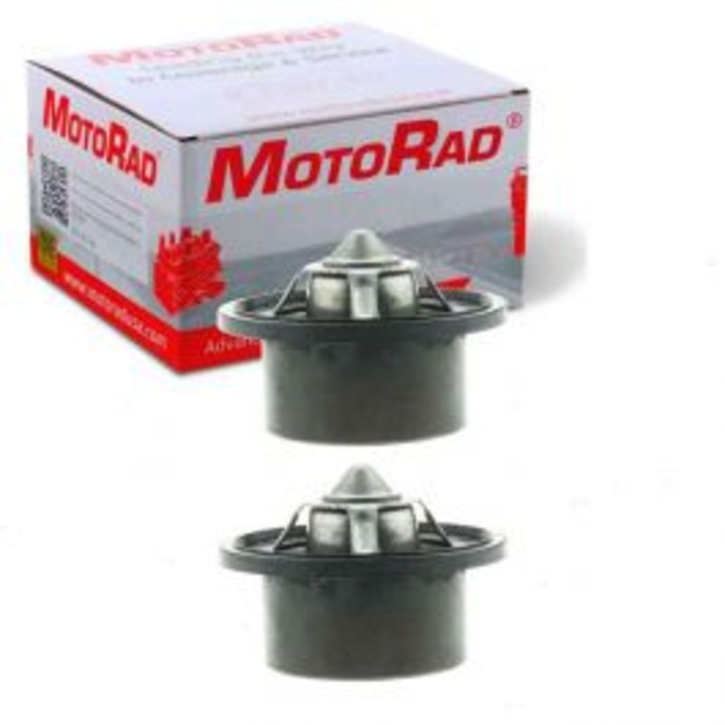 2 pc MotoRad Engine Coolant Thermostats for 1996-2002 GMC Savana 3500