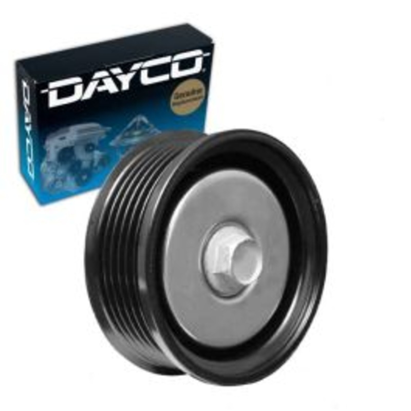 Dayco Grooved Pulley Drive Belt Idler Pulley for 2005-2010 Pontiac G6 3.5L 3.9L V6
