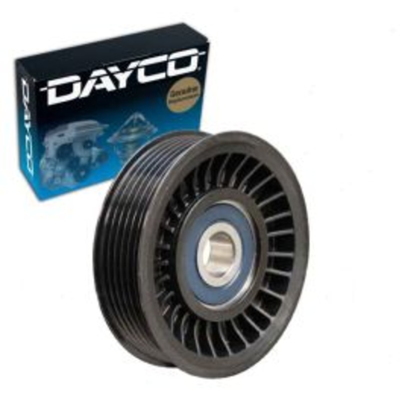 Dayco Grooved Pulley Drive Belt Idler Pulley for 2003-2005 Lincoln Aviator 4.6L V8
