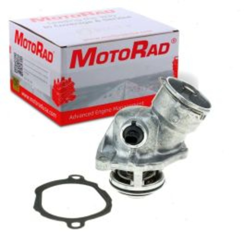 MotoRad Engine Coolant Thermostat for 2010-2011 Mercedes-Benz C250