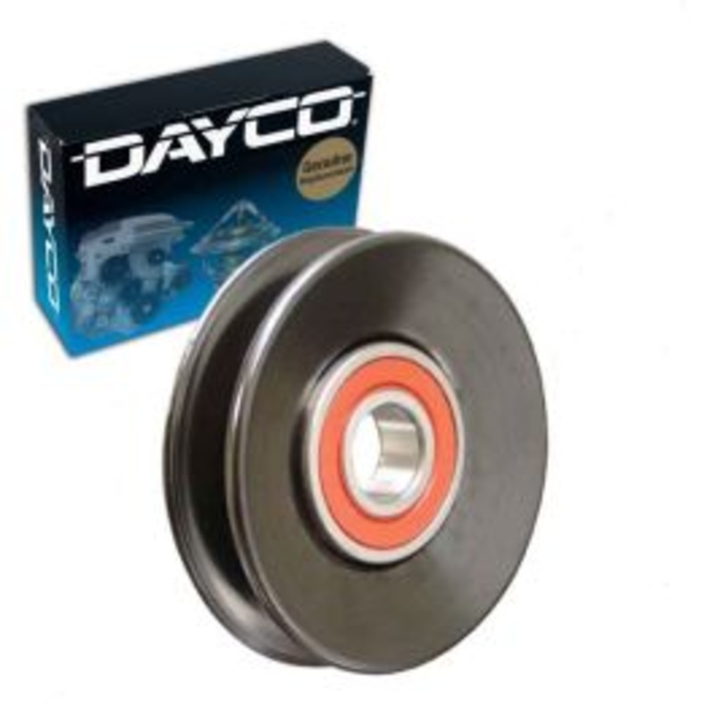 Dayco AC Drive Belt Idler Pulley for 1989-1990 Mitsubishi Sigma
