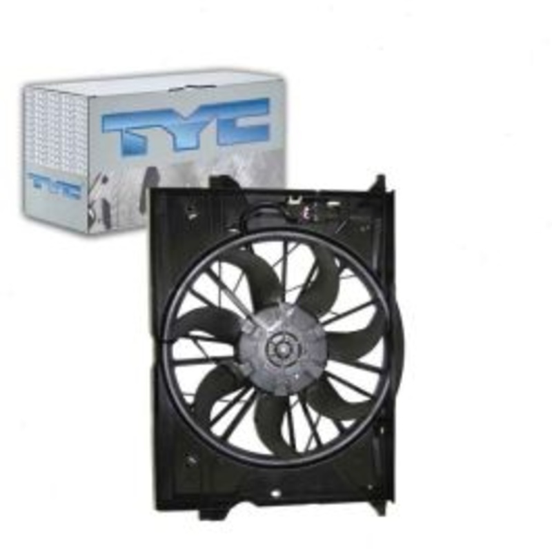 TYC Dual Radiator & Condenser Fan Assembly for 2006 Mercedes-Benz CLS500