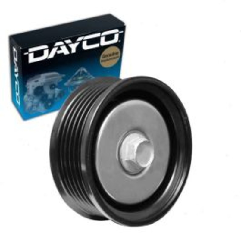 Dayco Grooved Pulley Drive Belt Idler Pulley for 2005-2009 Chevrolet Equinox 3.4L V6