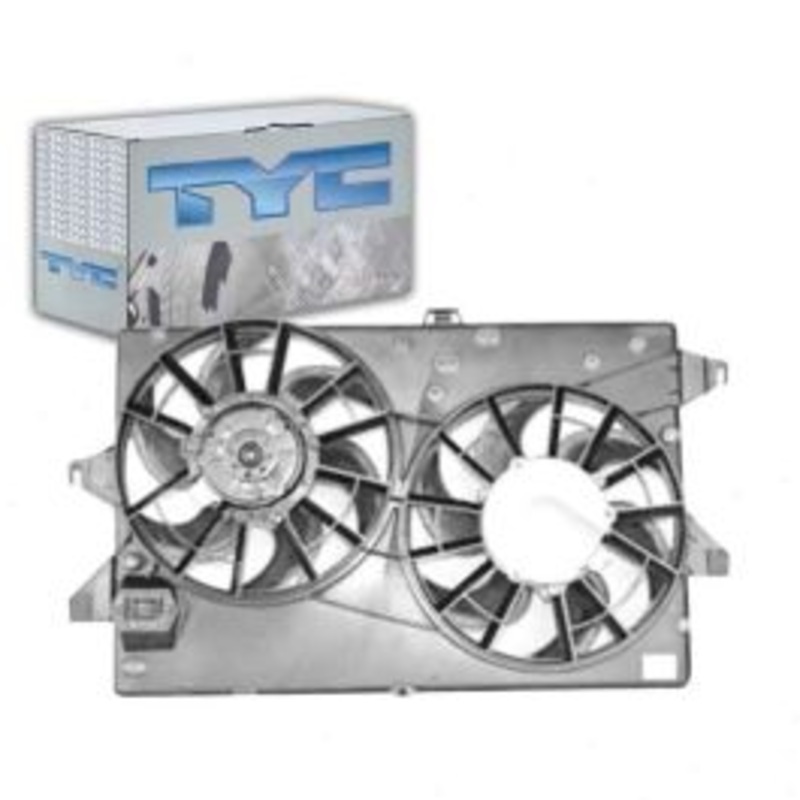 TYC 620750 Dual Radiator & Condenser Fan Assembly