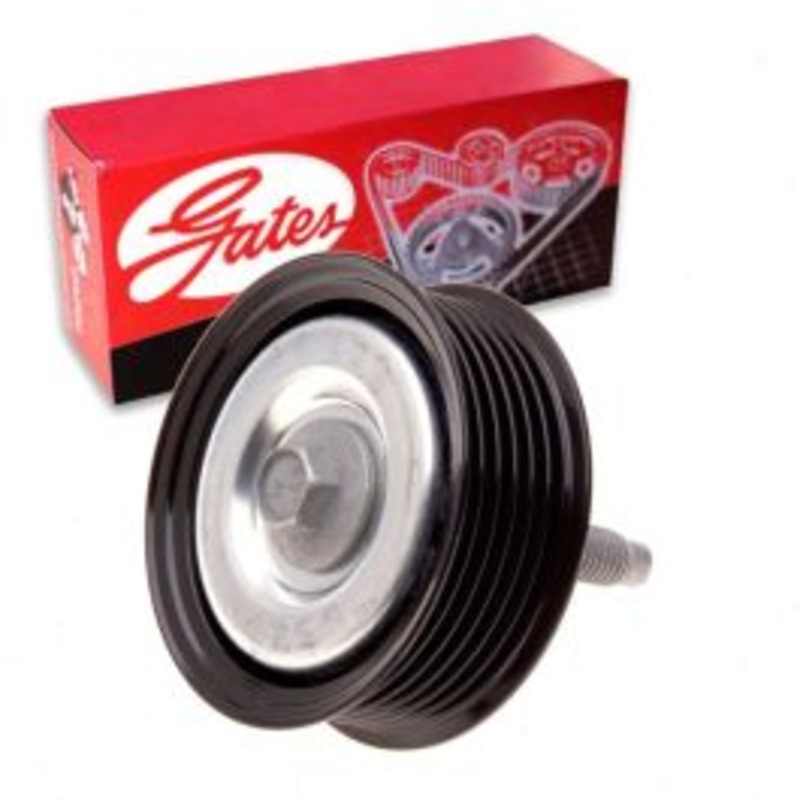 Gates DriveAlign Grooved Pulley Drive Belt Idler Pulley for 2010-2011 Ford Focus Europa 2.0L L4