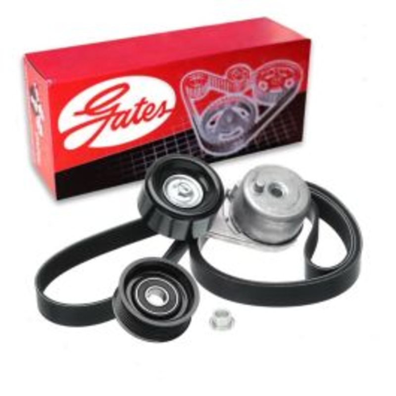 Gates Complete Serpentine Belt Drive Component Kit for 2005-2008 Nissan Pathfinder 4.0L V6