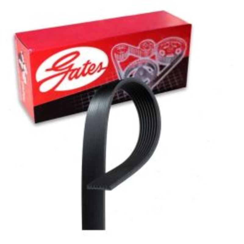 Gates Micro-V Serpentine Belt for 1995-1997 Ford E-350 Econoline Club Wagon 7.3L V8