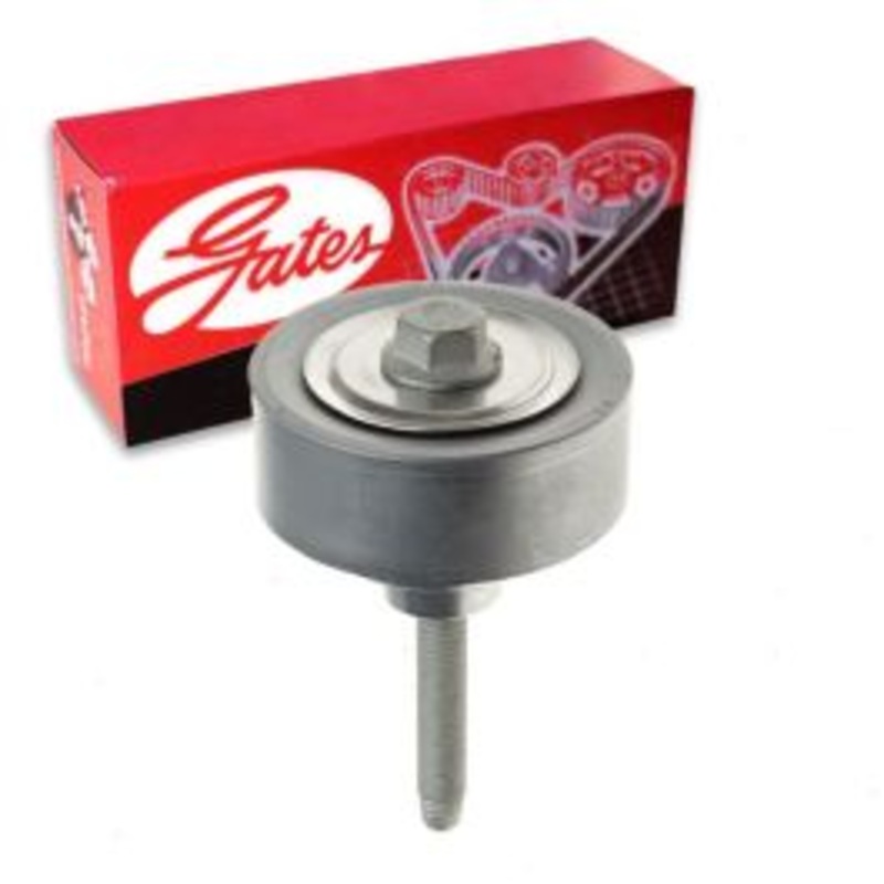Gates DriveAlign Drive Belt Idler Pulley for 2007-2016 GMC Acadia 3.6L V6