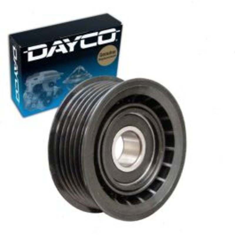 Dayco Grooved Pulley Drive Belt Idler Pulley for 2007 Mercedes-Benz R350