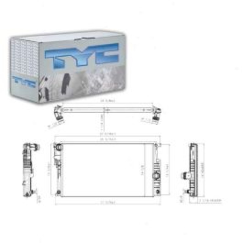 TYC Radiator for 2014-2016 BMW 428i 2.0L L4