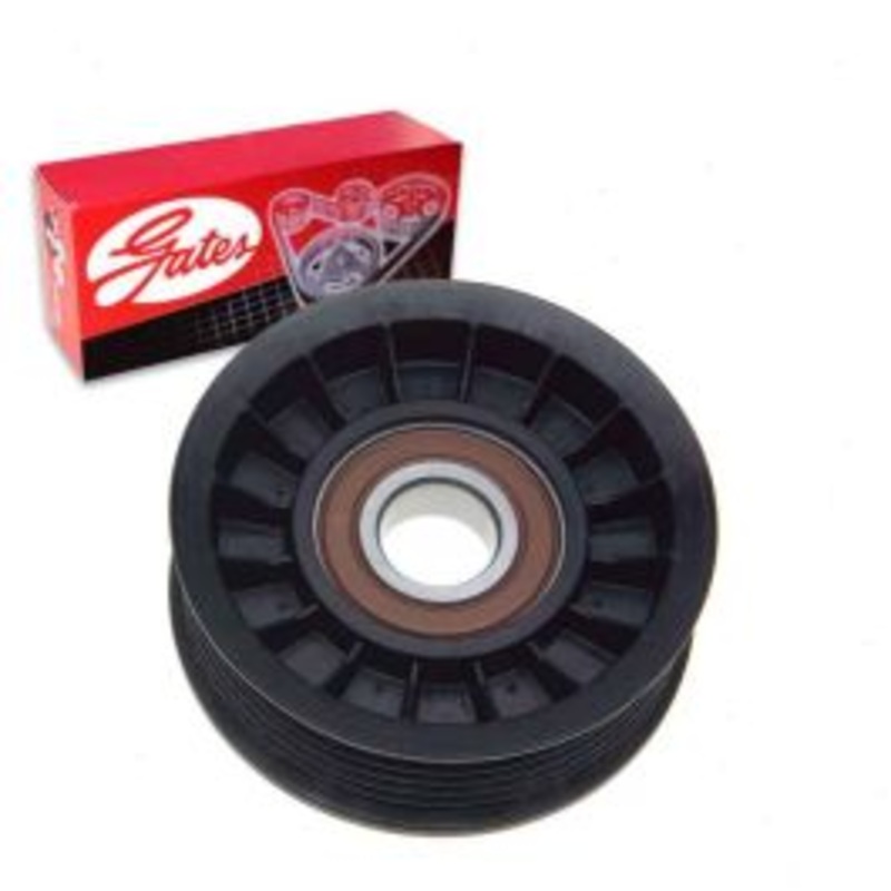 Gates DriveAlign Drive Belt Idler Pulley for 1991-1993 Pontiac Sunbird 3.1L V6