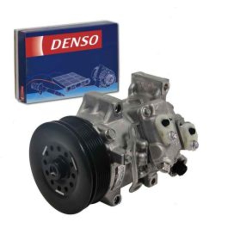 DENSO AC Compressor & Clutch for 2009-2010 Toyota Corolla 1.8L L4
