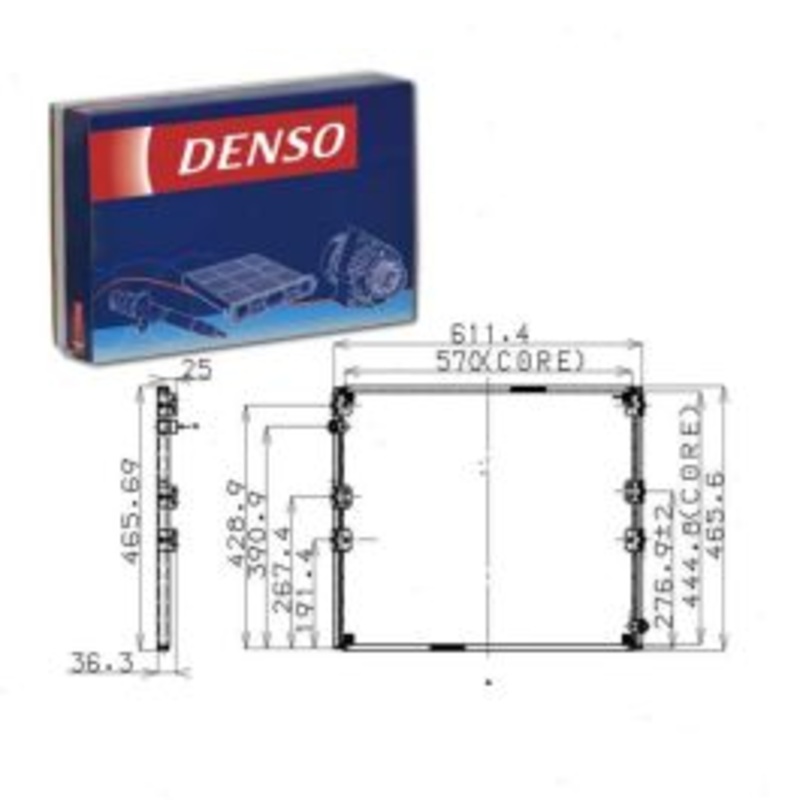 DENSO AC Condenser for 1996-2002 Toyota 4Runner 2.7L 3.4L L4 V6